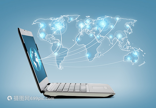 技术网络笔记本电脑与全息图 计算机网络技术的前沿交汇